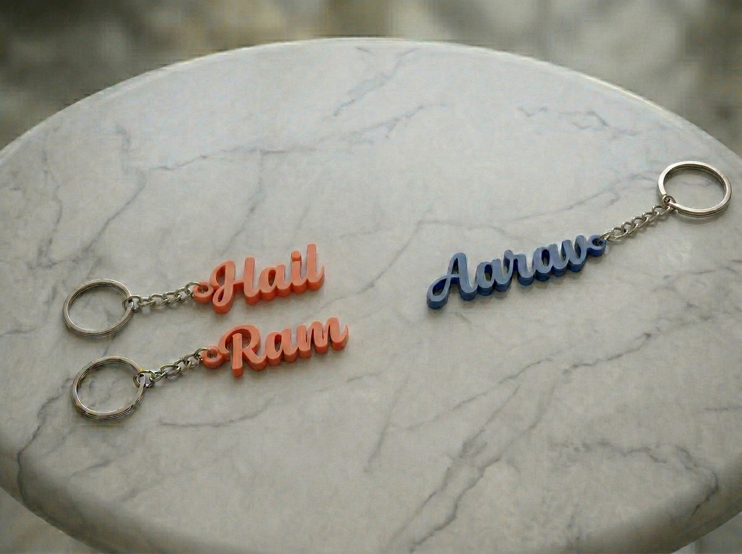 English Name Keyring